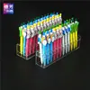 Acrílico Lápiz Cejas Pluma Maquillaje Estante Exhibidor Bolígrafo Estante Gel Pluma Estante Exhibidor Envío Gratis