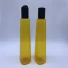 Suministro Directo de Fábrica 150ml 180ml Detergente para Ropa de Mascotas Botella Plana Transparente Reutilizable Empaque de Plástico Botella Vacía