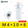 Venta al por mayor del fabricante Espárrago Hexagonal de Hilo Único Acero al Carbono Galvanizado Zinc Blanco Columna de Soporte de Aislamiento Macho-Hembra Hexagonal Columna Hexagonal M3-M8