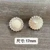 Suéter de mujer estilo Chanel con botón de diamante de aleación de perlas nuevo, hebilla decorativa versátil, accesorios de ropa DIY