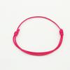 Relógio de casal trançado à mão, pulseira ajustável, estilo coreano, cordão de couro encerado, pulseira masculina e feminina, tornozeleira, cordão da sorte