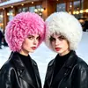 Sombrero de pescador de microfelpa Aijia para mujer, engrosado y cálido para otoño e invierno, hace que la cara se vea más pequeña, sombrero tipo cubo de moda versátil estilo japonés