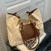 Bolsa Grande de Textura Versátil para Otoño e Invierno, Bolso de Hombro Grande para Mujer, Nuevo Bolso Tote de Viaje de Moda Otoño e Invierno 2024