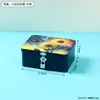 Caja de Hierro para Ahorros Simple con Candado de Combinación Caja Pequeña Caja de Almacenamiento Caja del Tesoro para Niños Caja de Almacenamiento Caja de Almacenamiento Caja de Almacenamiento Caja de Comestibles