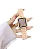 Para Apple Watch Três Pulseiras Cor de Doce Apple Pulseira PC Colorida Conjunto Pulseira Apple