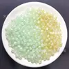 Contas de Vidro que Mudam de Cor com Luz UV Contas Soltas Florais 8mm10mm Contas de Vidro DIY Acessórios para Joias de Pulseira de Contas Atacado
