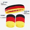 Deportes al Aire Libre Conjunto de Tres Piezas Diadema Colorida Muñequera Algodón Transpirable Absorbente de Sudor Diadema para el Cabello Running Baloncesto Pañuelo de Cabeza de Algodón Absorbente de Sudor