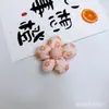 Tela Nueva Rellena de Algodón Florales Accesorios de Flor de Lazo Dulces Accesorios para el Cabello Cuerda para el Cabello Pinza para el Cabello Accesorios para Ropa