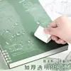 Cuaderno de Hojas Sueltas Amigable con la Mano B5 Desmontable con Espiral Cuaderno de Hojas Sueltas Simple A4 para Estudiante Universitario Examen de Admisión de Posgrado