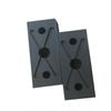 Polietileno de Peso Molecular Ultra Alto Deslizador Elevador Aceitado Nailon Procesamiento Pluma de Grúa Deslizador Resistente al Desgaste