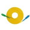 Cabo de Fibra Óptica para Transmissão Sc/Apc Monomodo Monomodo Patch Cord de Fibra Óptica Lc para Fc/Upc Angulado Azul-Verde Quadrado Redondo Pigtail de Fibra