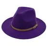 Amazon Sombrero de Copa Nostálgico Sombrero de Jazz Británico Sombrero de Fieltro para Hombres y Mujeres Sombrero de Lana Sombrero de Copa de Jazz Venta al por Mayor