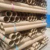 Tubos de papel industriales de gran diámetro hechos a medida, tubos para pósters, tubos para cañas de pescar y núcleos de papel redondos para entrega exprés, fabricados por un fabricante de tubos de papel a base de cuero