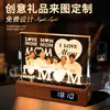 Lámpara de noche de cristal estilo celebridad para dormitorio, decoración, un regalo para niñas, mejores amigas, novias en aniversarios o cumpleaños