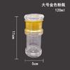 Botella Acrílica para Condimentos Juego de Frascos para Condimentos Utensilios de Cocina Frasco para Condimentos Creativo Transparente Vinagrera Frasco para Chile Aceitera