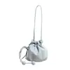 Bolso Cubo Plegado de Gama Alta de Nicho para Mujer 2026 Nuevo Bolso de la Suerte con Cordón Bolso Cruzado de Moda Bolso de Mano de Moda