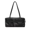 Bolso Satchel Retro Simple para Viajes Bolsa Boston para Mujer Otoño 2025 Nuevo Bolso de Hombro/Axila de Alta Gama Tendencia