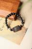 Fragancia de gota de grado Hainan Qinan natural Cadena de mano DIY para hombres y mujeres Wenwan lectura cuentas de Buda accesorios lujo ligero