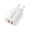 Cargador de Pared USB de Huella Dactilar 5V2A12W para Teléfonos Móviles Apple y Android Venta al por Mayor