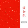 Papel Couplet Dourado Salpicado Vermelho Dez Mil Anos Papel Especial para Couplet Vermelho Escrito à Mão Papel em Branco para Couplet de Primavera Papel Vermelho para Pincel Papel de Arroz Caligrafia Vermelho Brilhante