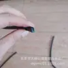 Tira de Borde en Forma de U Tira de Sellado de PVC Tira Anticolisión Tira Anticorte de Mano Tira Protectora Universal Ranura Borde de Hierro Especificaciones Estilo Completo