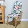 Nueva Funda de Silla Elástica Estampada Todo Incluido Estilo Europeo y Americano Funda de Silla para Hogar Hotel Amazon Funda de Silla Transfronteriza