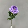 Flor artificial Austin individual estilo Ins, arreglo popular para escritorio, decoración suave de lujo ligero, flor artificial con sensación de alta gama para bodas