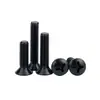 Parafuso Phillips Semi-Escareado de Aço Inoxidável 304 QD Preto Parafuso Gb820 Parafuso de Cabeça Semi-Plana M2M4-M8