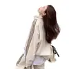 Conjunto Esportivo Feminino 2026 Outono/Inverno Versão Coreana Solto Moda Plus Size Moletom Conjunto Casual para Corrida Feminino Peça Única