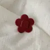 Pasador de Flor de Vinagre Ácido con Lazo y Letra para Mujer 2025 Nuevo Clip de Flequillo de Alta Gama para Niña Clip Lateral de Atmósfera