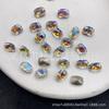 Joyería para uñas nueva de Redes Sociales, forma de diamante, color mágico, esquina cuadrada larga, base de almohada, punta con taladro, decoración de uñas, venta al por mayor mixta