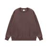 Ropa de Hombre Jie Zhan Primavera 2025 Sudadera Lisa de Cuello Redondo con Forro Polar de 350g Marca Trendy Holgada Suéter Pulóver para Hombre