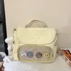 Bolsa de Pin Estilo Harajuku Nueva de Moda de Alta Apariencia Fresca y Dulce Estilo Japonés para Niñas, Bolso Cruzado Ligero para Compras