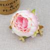 Suministro puntual de cabeza de flor de peonía redonda de 9 cm, floristería de boda transfronteriza, material de flor de peonía simulación de flor para regalo DIY caja de regalo