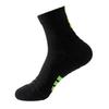 Meias de Badminton para Homens, Meias Esportivas para Corrida de Maratona de Meia-Canela para Primavera e Outono, Fundo de Toalha Espessado para Basquete, Anti-Odor e Absorventes de Suor