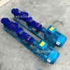 Bomba de Parafuso Único para Lama Espessa de Aço Inoxidável 304 G70-1 Transportador de Parafuso Bomba de Lodo 11Kw Bomba de Lama de Alta Pressão