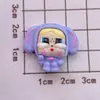 Nuevo producto cara brillante bebé llorando caricatura niña resina accesorios diy pegamento crema funda de teléfono móvil taza de agua zapatos accesorios accesorios