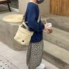 Bolso de Hombro para Niñas de Moda Estilo Coreano Simple Color Sólido Casual para Salir Bolso de Mano para Bebé Bolso Cuadrado Pequeño Nuevo para Niños