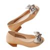 Novos Sapatos Femininos de Salto Baixo Sapatos Pea Sapatos Pequenos de Couro Sapatos Femininos Boca Baixa Salto Baixo Ladyshoes Sapatos Casuais