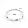 Venta Caliente Transfronteriza Alambre Plano de Acero Inoxidable Trenzado Pulsera Telescópica Ajustable Pulsera de Material de Cobre Fabricante de Pulseras Mayoreo