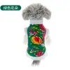 Fábrica de origem roupas para cães de estimação roupas para filhotes cachorro grande jaqueta acolchoada floral grande animal de estimação outono e inverno roupas de algodão jaqueta acolchoada floral grande estampada