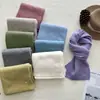 Bufanda de punto suave estilo coreano para mujer, otoño e invierno, simple y versátil, calentador de cuello, adecuada para estudiantes y parejas, chal de color liso, moderno