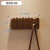 Colgador de Llaves de Piano Colgador para Colgar Entrada de Puerta Recibidor Perchero para Abrigos Colgante de Pared Pared Madera Maciza Gancho para Ropa de Alta Calidad Libre de Perforaciones