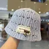 Sombrero de Paja de Verano con Protección Solar Estilo Coreano para Niñas, Elegante Sombrero de Pescador con Lazo, Sombrero de Playa Transpirable con Protección Solar para Niñas