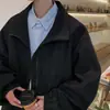 Jaqueta de Camurça Retrô Americana Masculina Primavera e Outono Roupa Superior High Street Marca Tendência Yipi Shuai Rua Fried Jaqueta Fina Vestido