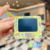 Mini tablero de dibujo para graffiti transfronterizo, pequeño pintor, llavero, muñeco de dibujos animados, niña, colgante para mochila escolar, regalo para mercado nocturno, supermercado