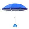 Sombrilla Grande para Exteriores de Uso Comercial, Resistente al Viento y al Sol, Plateada, Sombrilla de Playa, Venta Directa del Fabricante