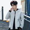 Chaqueta deportiva informal de primavera y otoño para hombre, nueva chaqueta de béisbol con cuello levantado, resistente al desgaste, para jóvenes, de moda, 2019