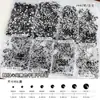 Acessórios de Arte para Unhas Strass Flat-Back Ss3 Ss4 Kit de Materiais DIY Strass para Unhas Atacado Deslumbrante