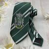 Corbata Harry Potter Gratis Insignia JK Genuina Raya Gente Unida Cuatro Colegios Sarga Hecho a Mano Rojo Amarillo Azul Verde
